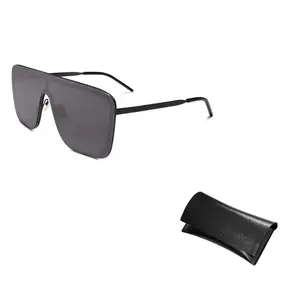 Солнцезащитные очки Saint Laurent Mask Frame, черный