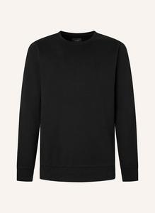 Свитер с круглым вырезом двойной вязки Hackett London, черный