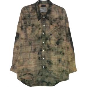 R13 Рубашка мужская Umber Lapel Moderate