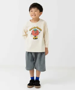 Футболка с длинными рукавами, 100% хлопок, с принтом Chil2, цвет A Tomato/Cream