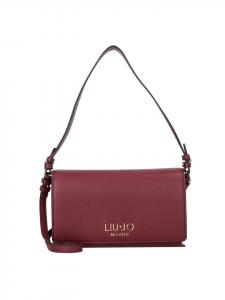 Сумка через плечо Caliwen S 24 см в цвете красное вино Liu Jo