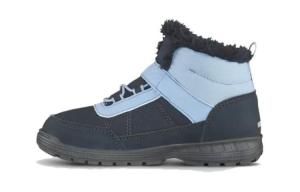 SH100 Детские ботинки Дети Decathlon, черный/синий