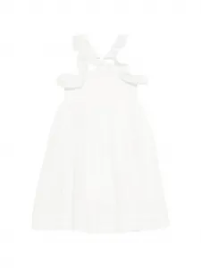 Платье Anaya с рукавами с рюшами Louise Misha Kids, белый
