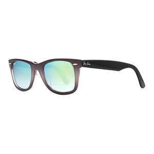 RayBan Прямоугольные солнцезащитные очки с пластиковой оправой Unisex Black, Black