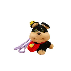 Bee Dog, Bear Xixi коллекция кукол с разноцветными веревочными подвесками, плюшевый кулон, высота 13см CHONGRONGLIANYU