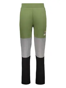 Брюки в стиле колор-блок Moschino, серый