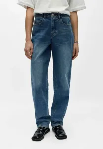 Широкие ноги Object, Medium Blue Denim