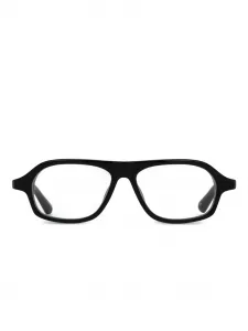 Очки в геометричной оправе Jacquemus, черный