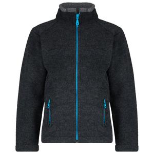 Куртка из мериноса Reiff Kid's Wollfleecejacke Colori, цвет Anthracite/Turquoise