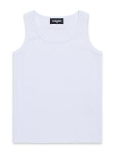 DSQUARED2 KIDS топ без рукавов, белый