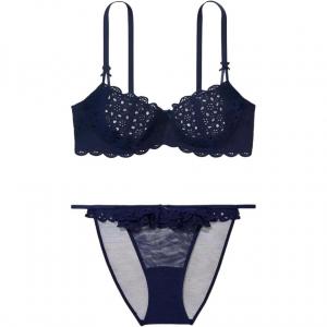 Victoria's Secret Женский комплект белья marine blue
