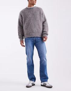 Джинсы 501 Original Straight средней степени стирки Levi'S