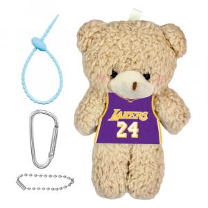 Баскетбольная майка bear плюшевая кукла аниме / игры подвески плюшевая кукла трубы AIZIYUO