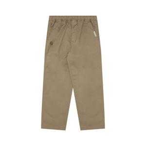 A Bathing APE Брюки прямые на резинке Aape, черные