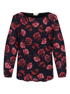 Блуза ONLY Carmakoma CARFOREST, черный