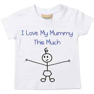 Футболка для мальчиков «Я так сильно люблю свою мамочку» 60 SECOND MAKEOVER, белый