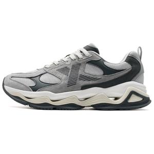 Кроссовки XTEP Lifestyle Shoes Men Low-top Ash Gray/Phantom Gray/Charcoal Gray, серый