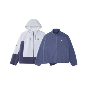 Куртка унисекс светло-голубой Fila Fusion