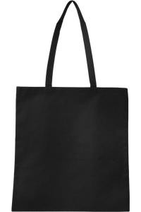 Сумка-тоут Q-Tees из нетканого материала, черный