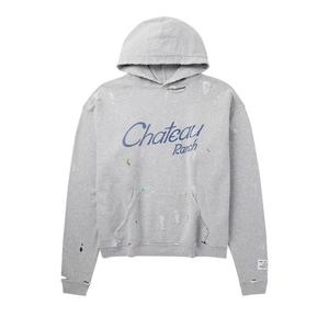 Худи Gallery Dept. Distressed Chateau Ranch Hoodie, Heather Grey