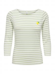 ONLY Лонгслив 'ONLFIFI' в белом цвете