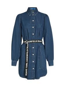Платье-рубашка KARL LAGERFELD JEANS, синий деним