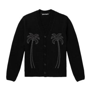 Кардиган Palm Angels Milano Stud Cardigan, Black