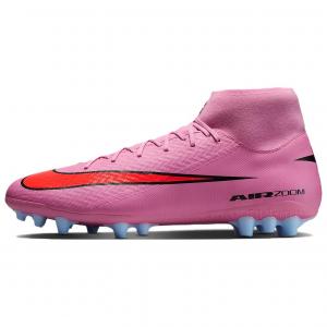 Nike Футбольные бутсы Mercurial Superfly 10 Academy с поддержкой и эластичностью, унисекс, розовые, фиолетовые