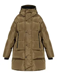 Пуховик с капюшоном DSQUARED2, зеленый