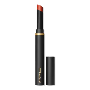 Увлажняющая матовая помада Powder Kiss Velvet Blur Slim MAC, Pumpkin Spiced (spicy orange)