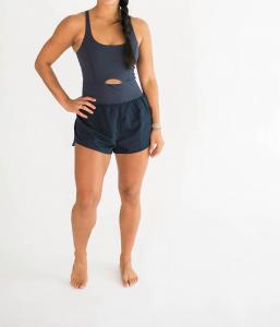 Спортивный комбинезон Joy Cutout в темно-синем цвете falcon park