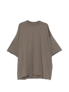 Футболка с круглым вырезом Rick Owens, серый