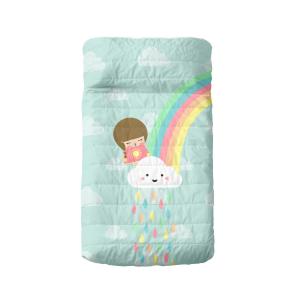 Покрывало Happy Friday разноцветный, 100/130 см