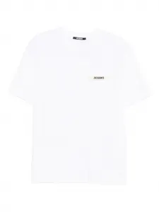 Футболка Le T-shirt Gros Grain JACQUEMUS, белый