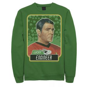 Мужской свитшот Star Trek Next Generation St. Patty's Scotty Licensed Character