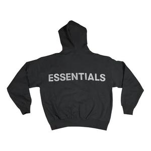 Толстовка fw19 3m logo pullover hoodie 'black' Fear Of God Essentials, черный