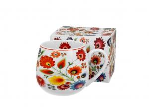 DUO ETNO Кружка бочонок 430 мл ŁOWICZ New Bone China фарфор DUO sp. z o.o.