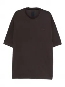 Футболка с вышитым логотипом Juun.J, фиолетовый