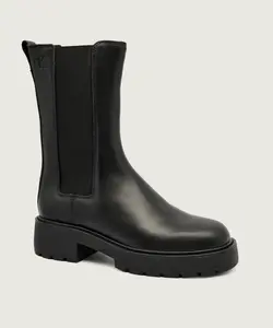 Кожаные ботинки челси Calvin Klein, черный