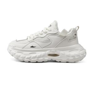 Kuding Массивные низкие кроссовки мужские белые/черные/серые