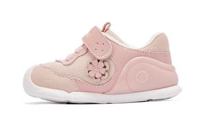 Нескользящие, износостойкие, дышащие низкие детские туфли для младенцев и малышей DAVE&BELLA, розовый