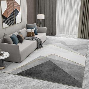 AOVOC Ковер 160х230 см серый в скандинавском стиле для гостиной/спальни, Modern Light Luxury-11