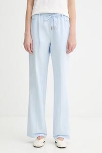 Хлопковые брюки blaye Silvian Heach, синий