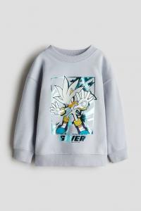 Толстовка с мотивом H&M, мультиколор