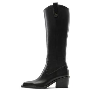 Сапоги до колена 6,3 см женские NINE WEST, Black