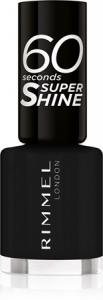 Лак для ногтей Rimmel 60 Seconds Super Shine, 900 Black 8 ml