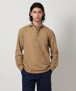 Выцветшая панамская рубашка-пуловер United Arrows, цвет Beige