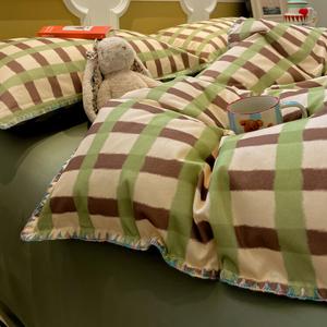 FUANNA Комплект постельного белья из 4 предметов, простыня на резинке, 180x200 см