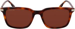 Lacoste мужские круглые солнцезащитные очки L6035s, Havana