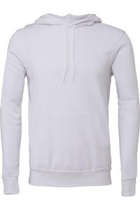 Толстовка с капюшоном из губчатого флиса BELLA + CANVAS, белый